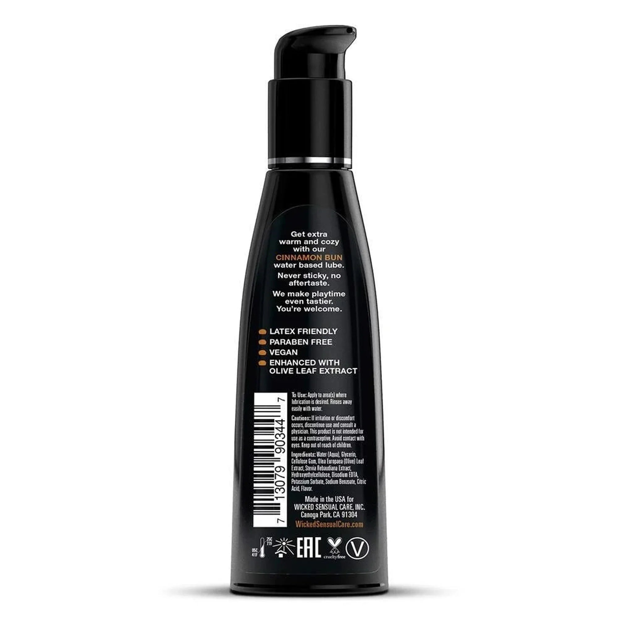 WICKED AQUA CINNAMON BUN FLAVORED 120ML