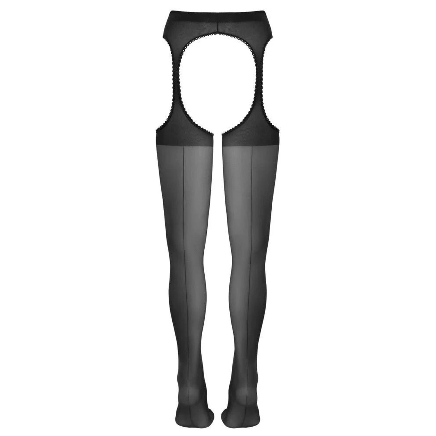 Porte-jarretelles noir 4