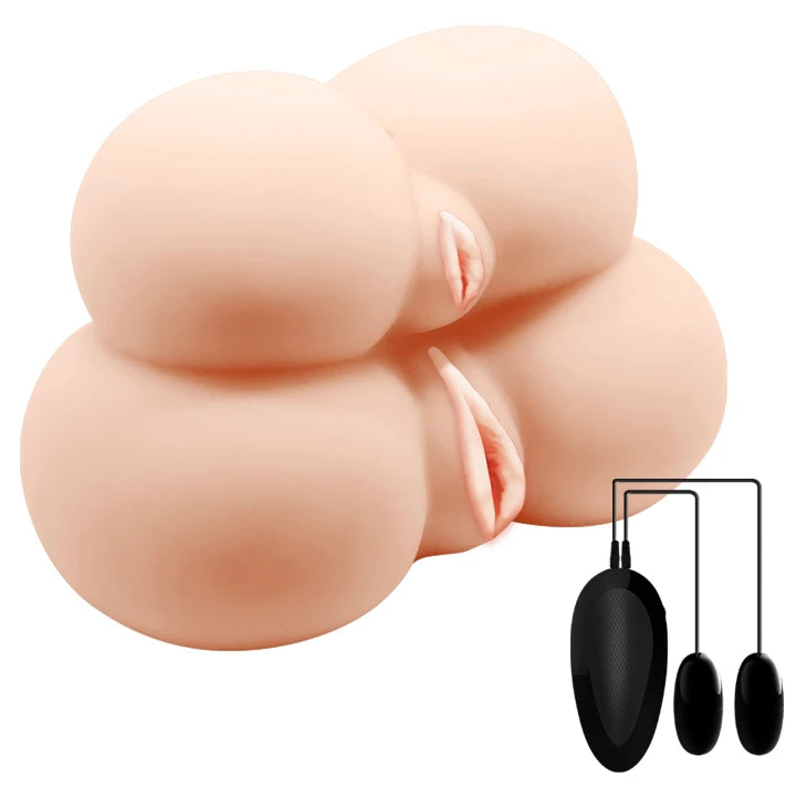 CRAZY BYLL - Dual Vagina And Ass Vibrating, Voice