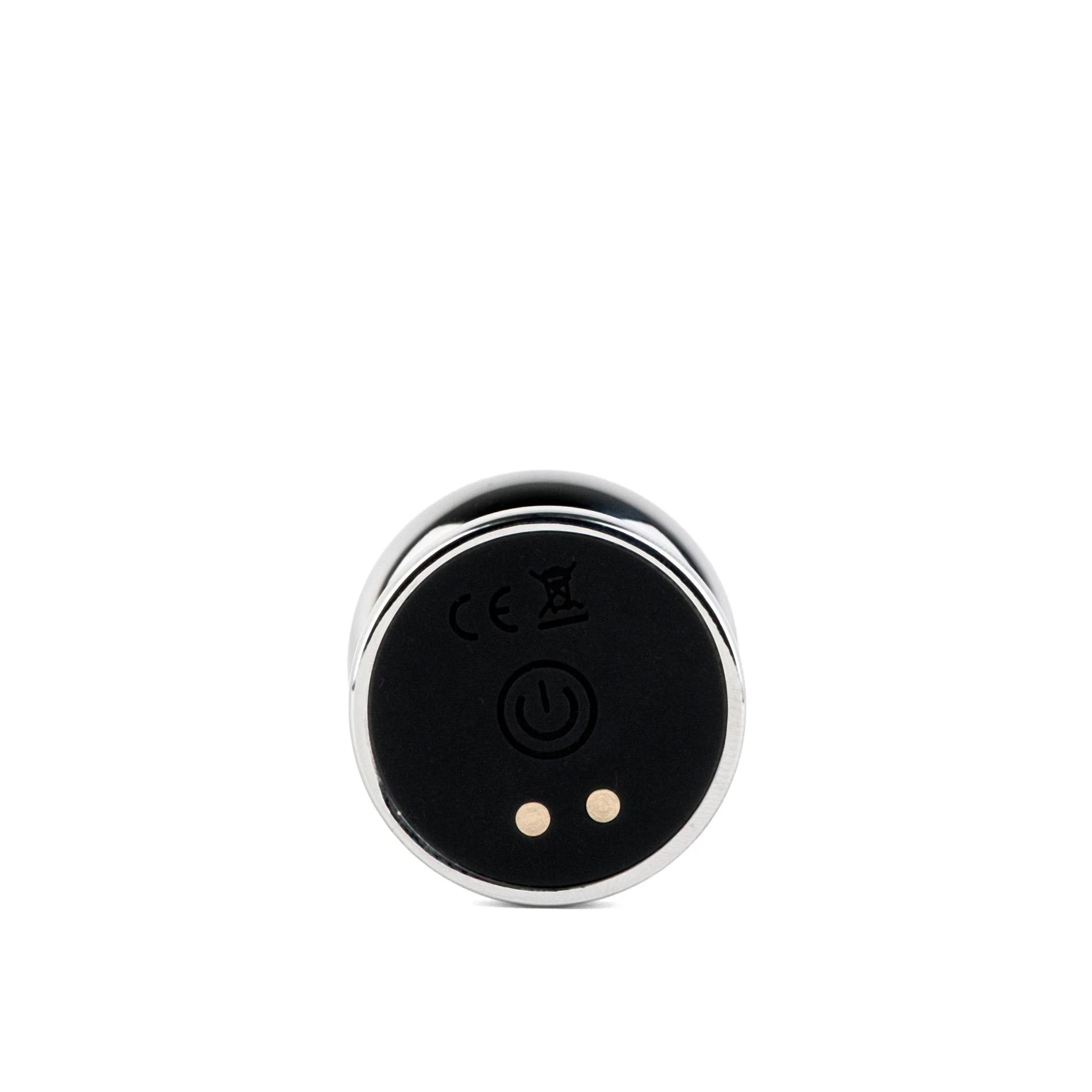 Metal Butt Plug M Vibrator USB - Remote Control