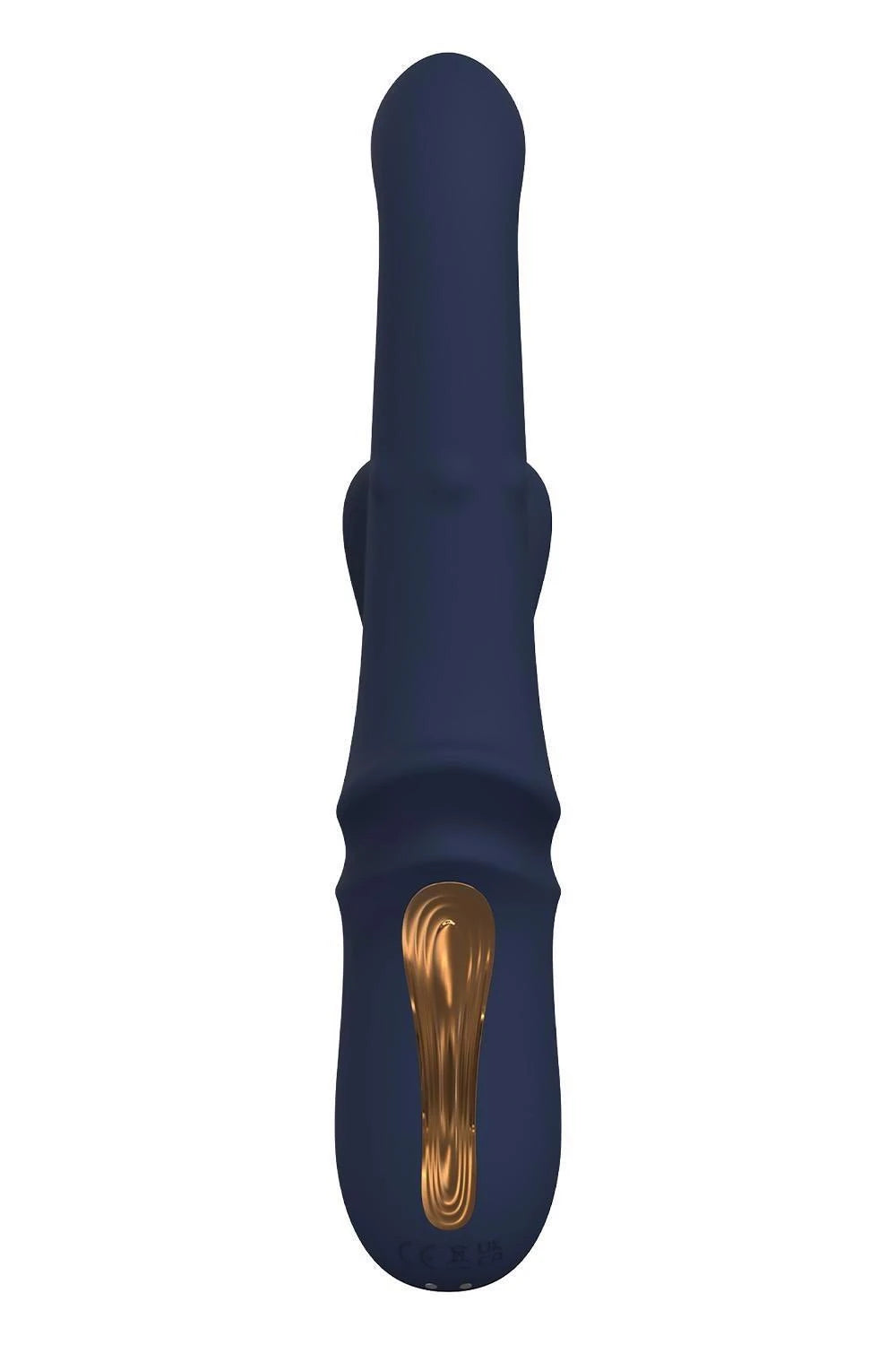 VIBRATEUR DOUBLE IRIS DÉESSE AVEC PERLE COULISSANTE