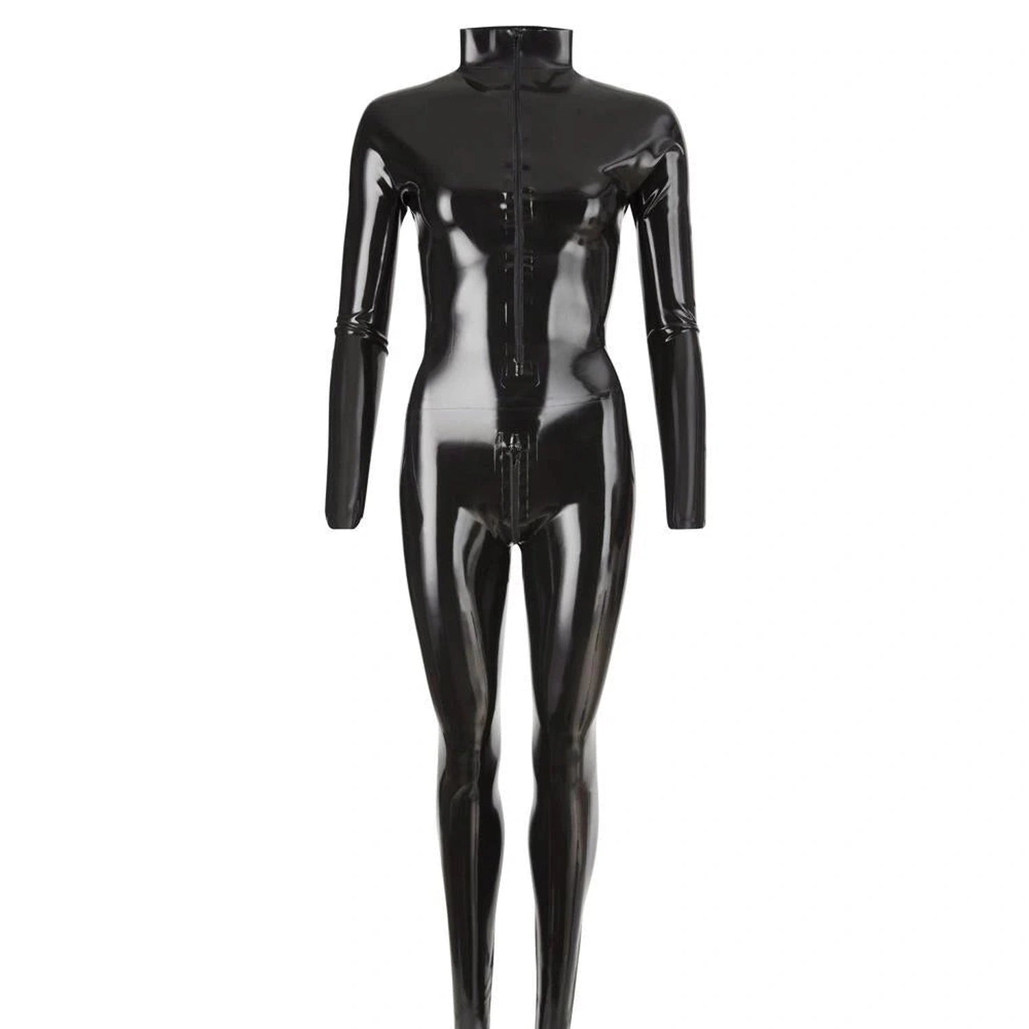 Combinaison en latex noir XS