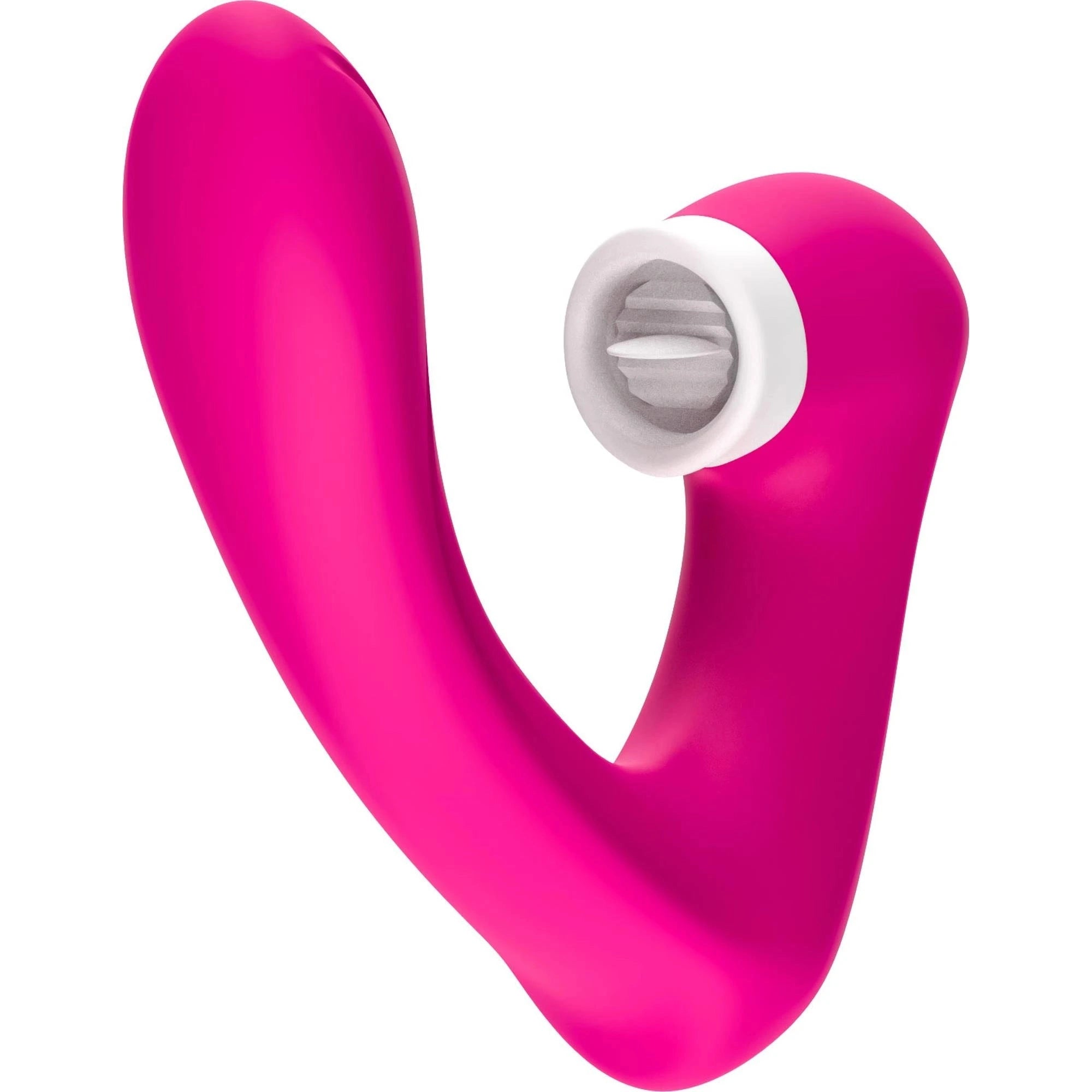 Silicone Stimulator 2*9 Vibration Function Rose Red