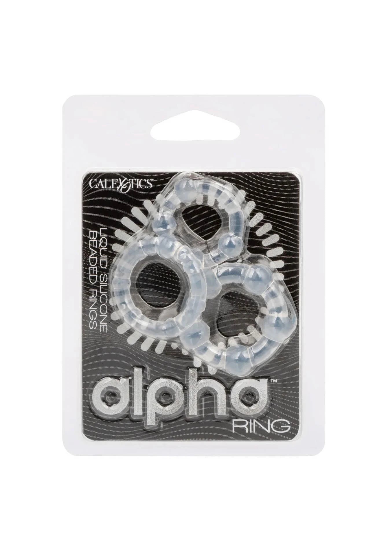 Anneaux en silicone à perles
