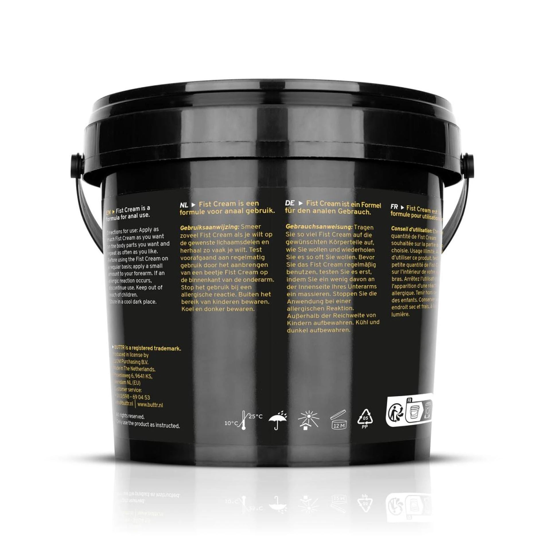 BUTTR - Fisting Cream Seau XXL - 1000 ml