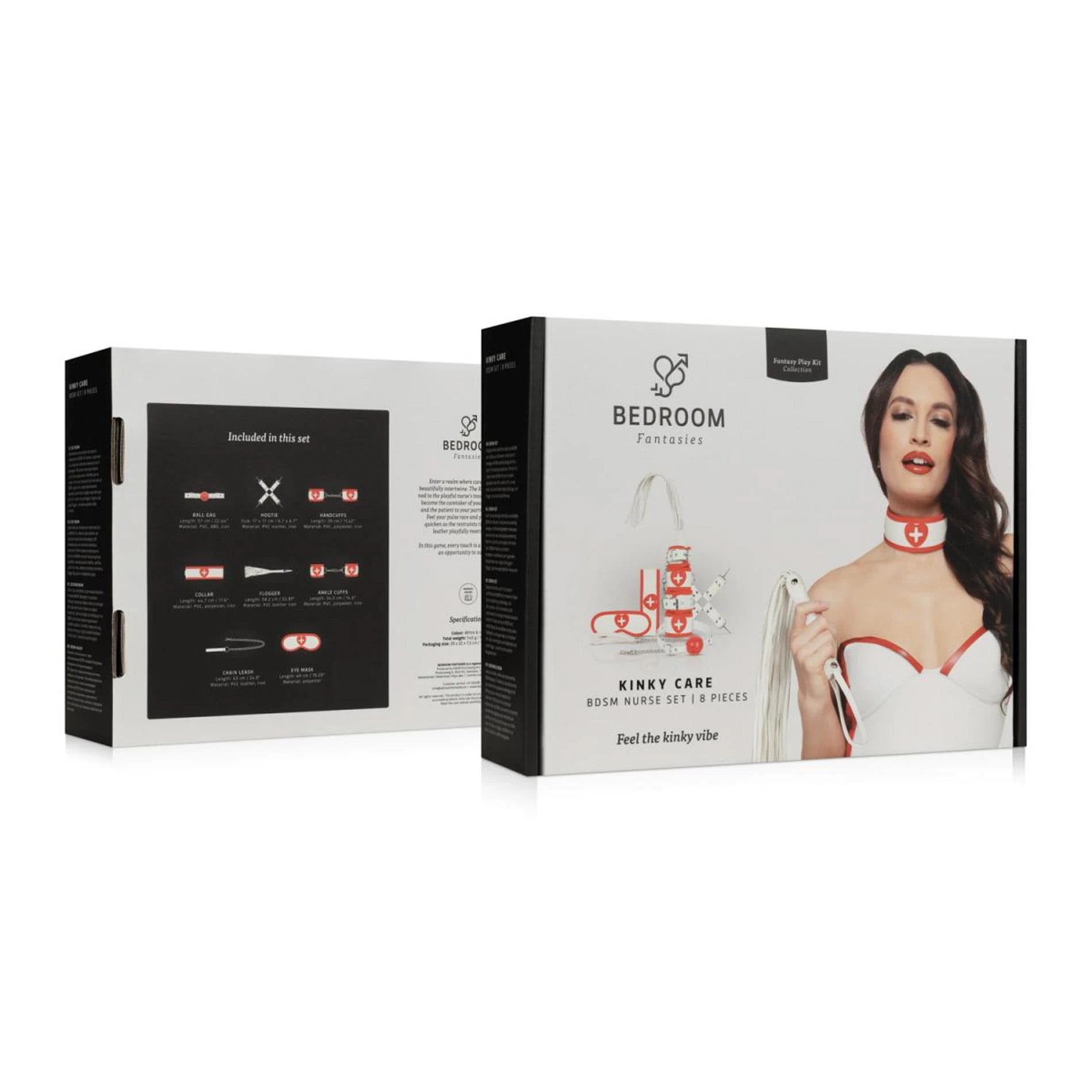 Bedroom Fantasy - 8 Piece Set Nurse White