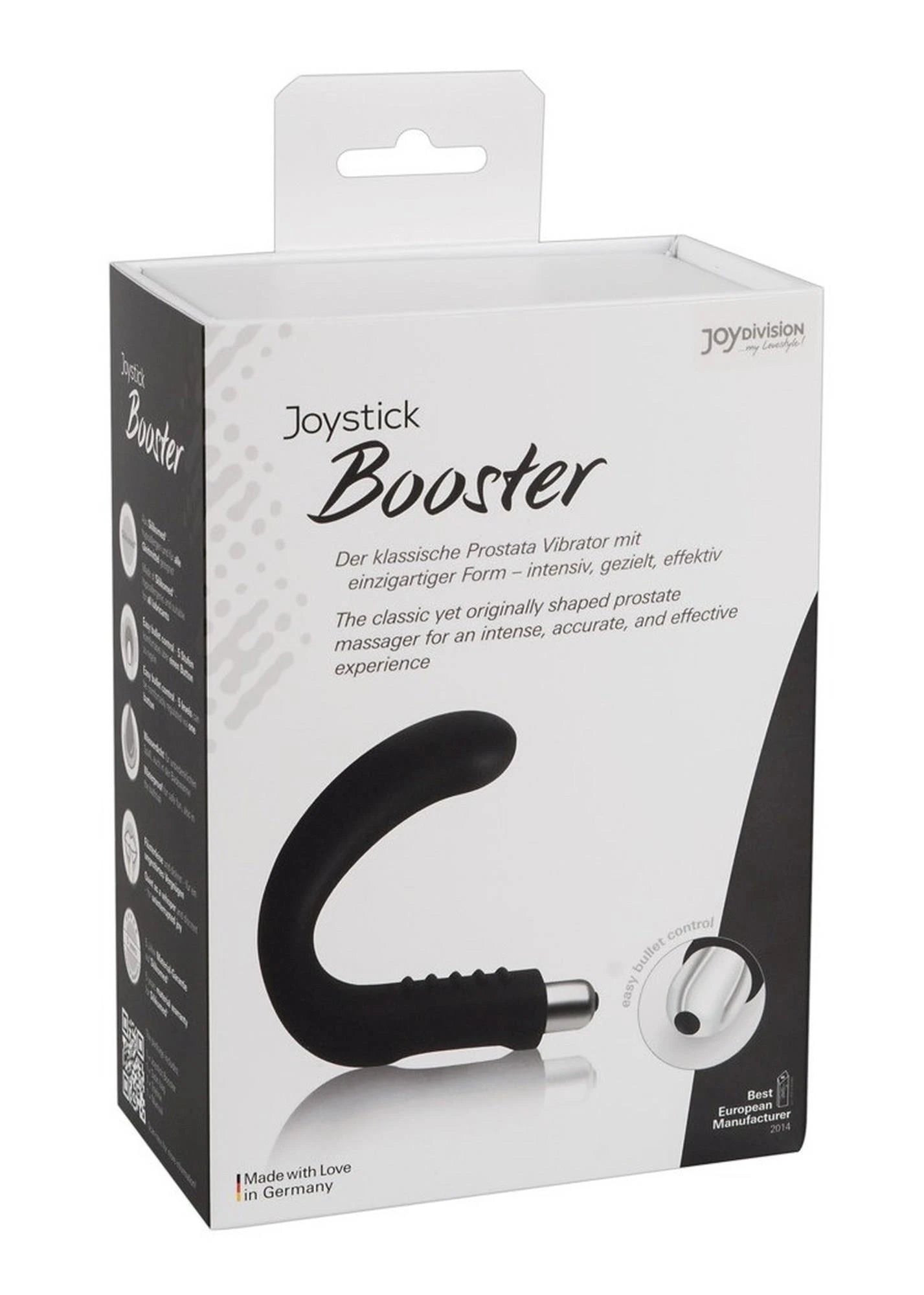 Plug/prostate-Joystick Prostate Booster, noir