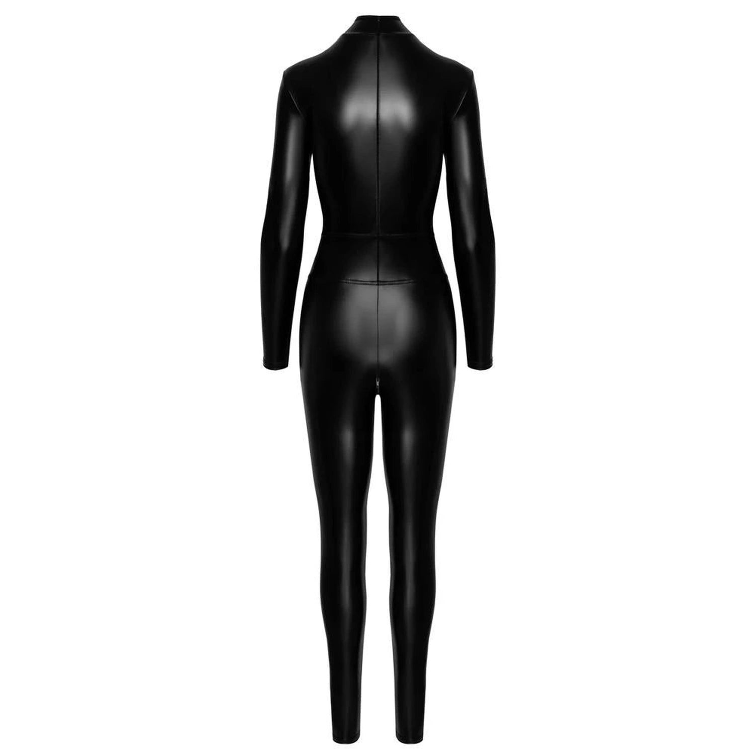 Black Jumpsuit Zip XL