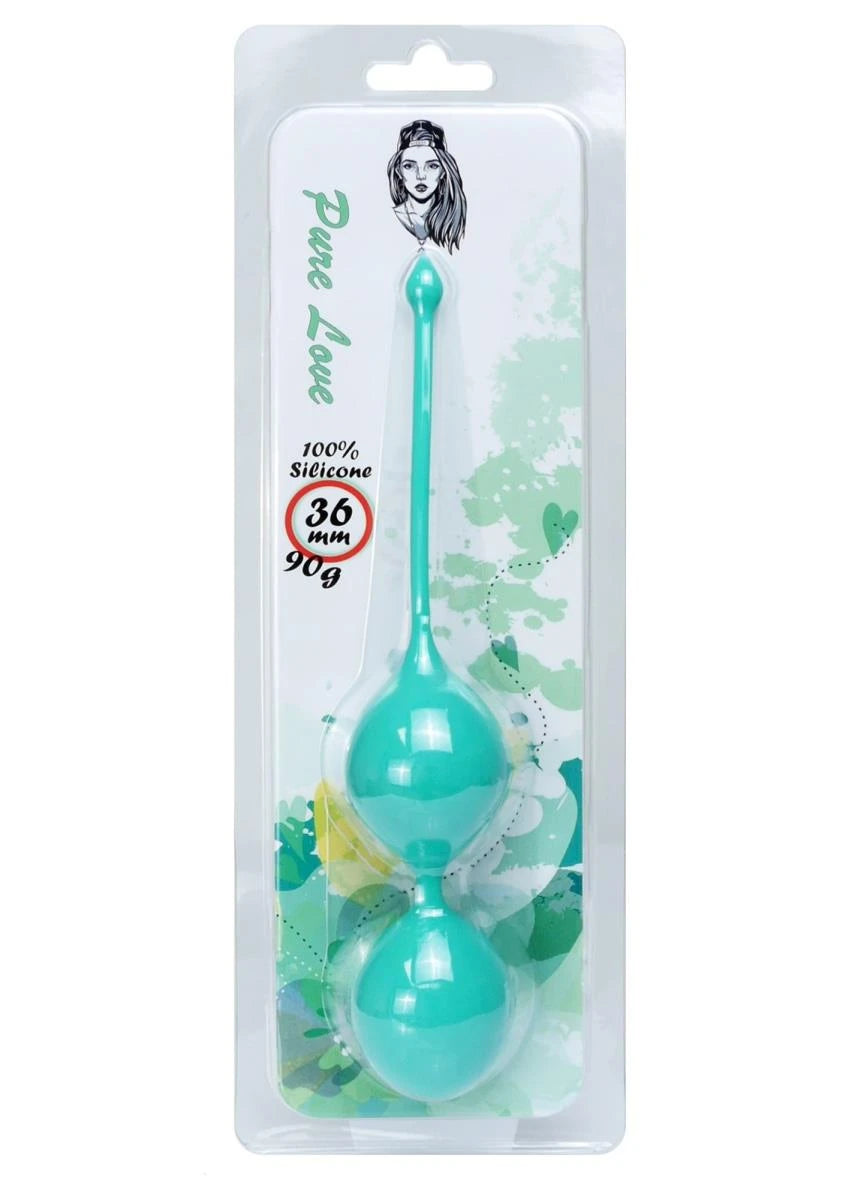 Boules de Kegel en silicone 36 mm 90 g Vert - Série B