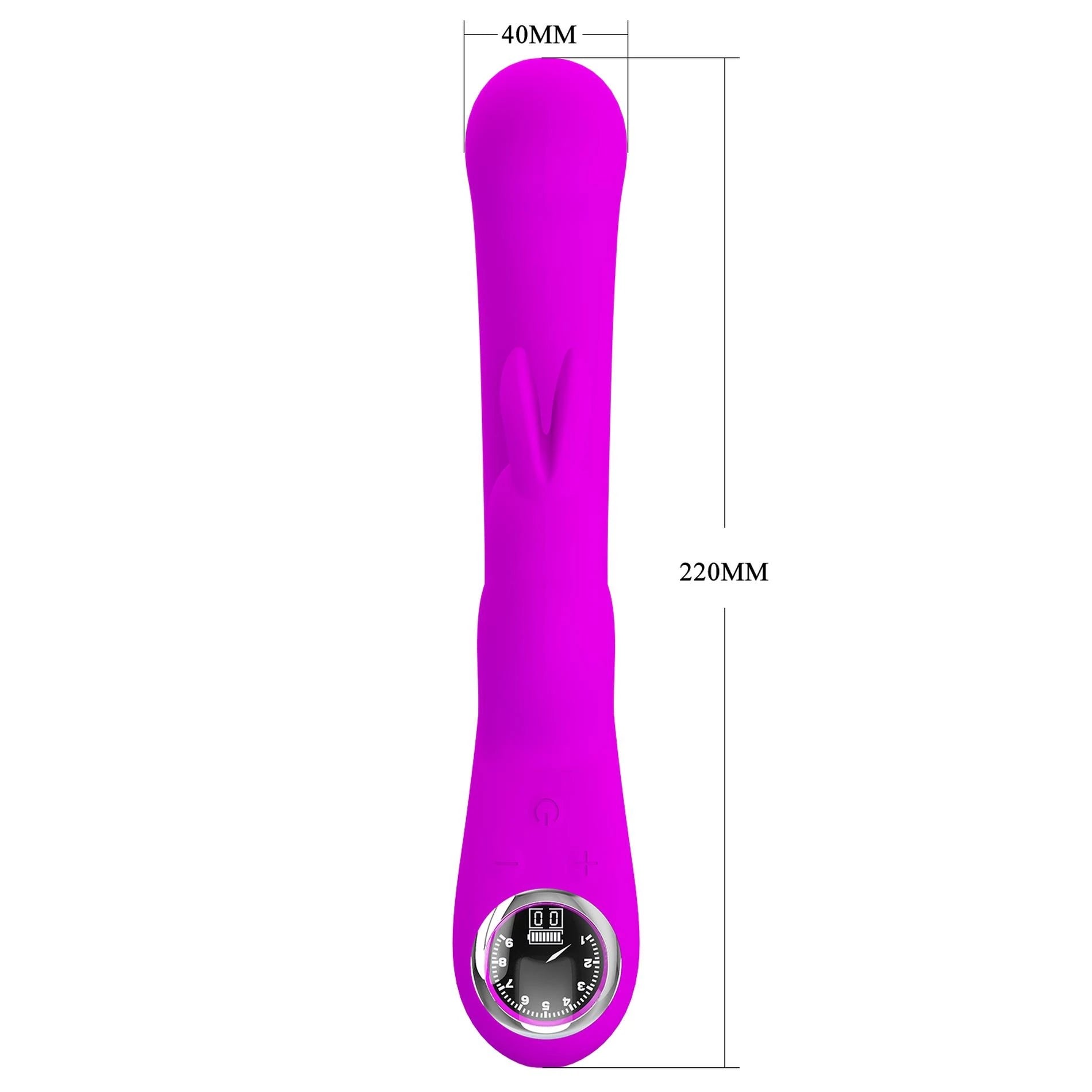 PRETTY LOVE - Lamar Purple, 10 fonctions de vibration, 9 niveaux de vitesse