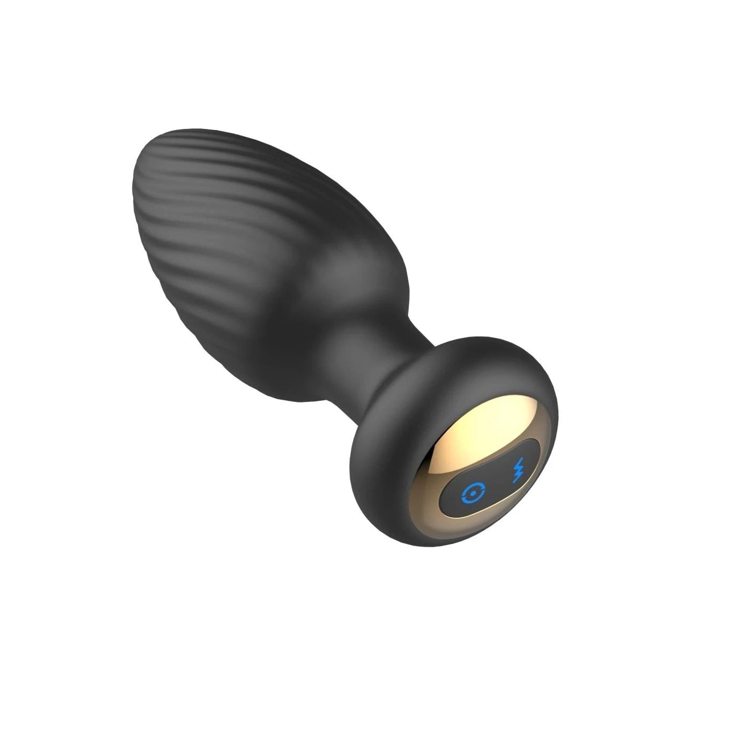 Rotating remote anal plug