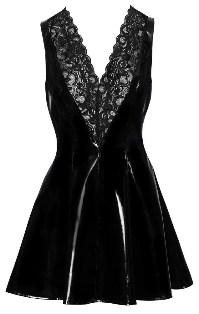 Robe Vinyle en Dentelle XL