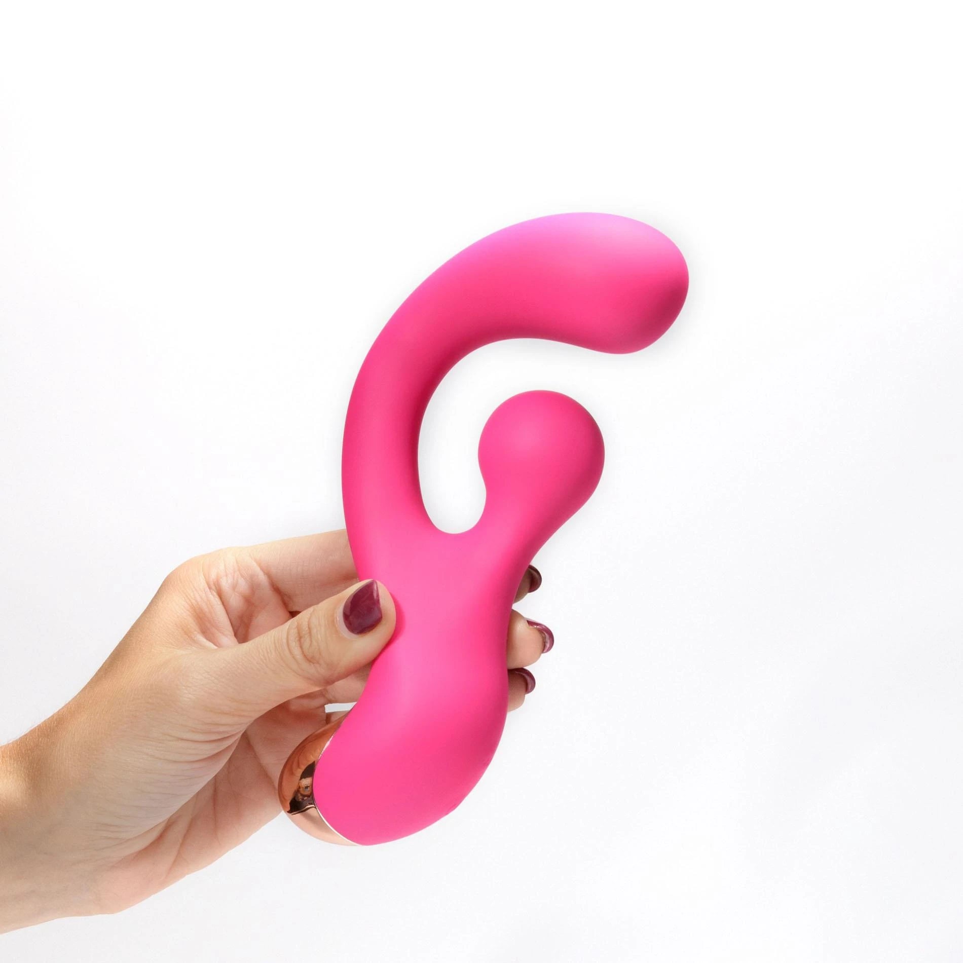 Pleaser - Vibrator with Rotating Stimulation - Pink