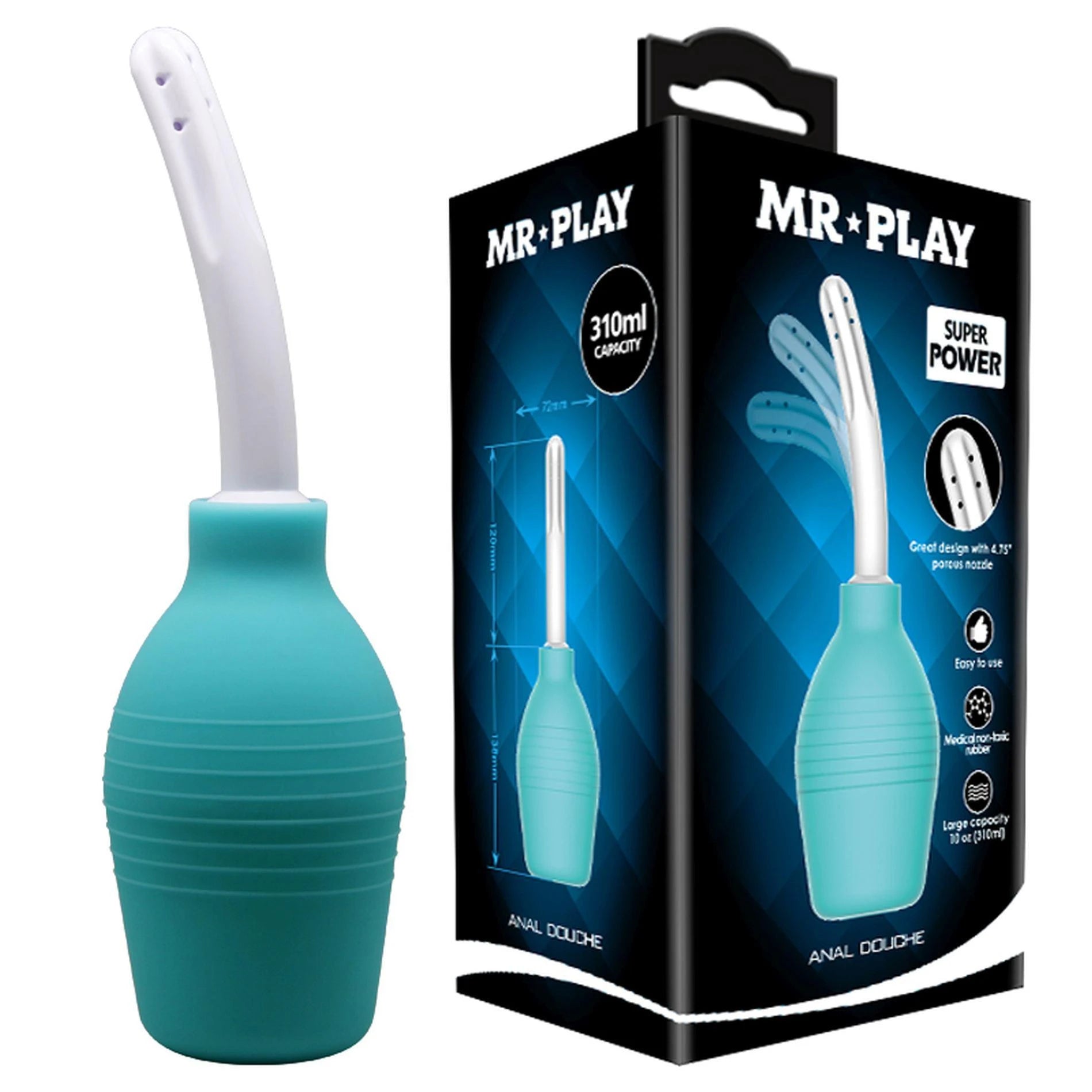 MR PLAY - ANAL DOUCHE 4.75'' (310 ml)
