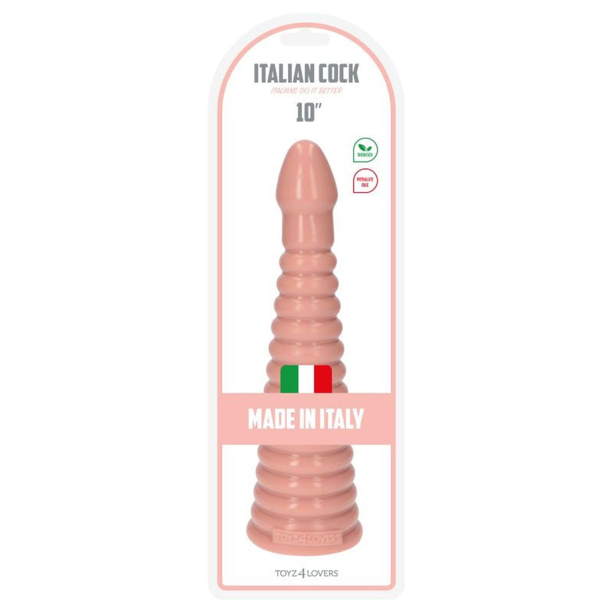 Plug-Italian Cock 10″Flesh