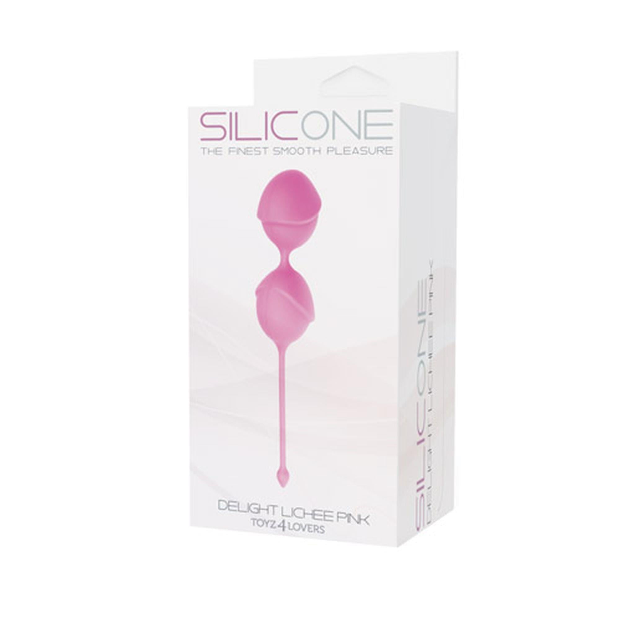 PALLINE DELIGHT PUSSY LICHEE SILICONE PINK