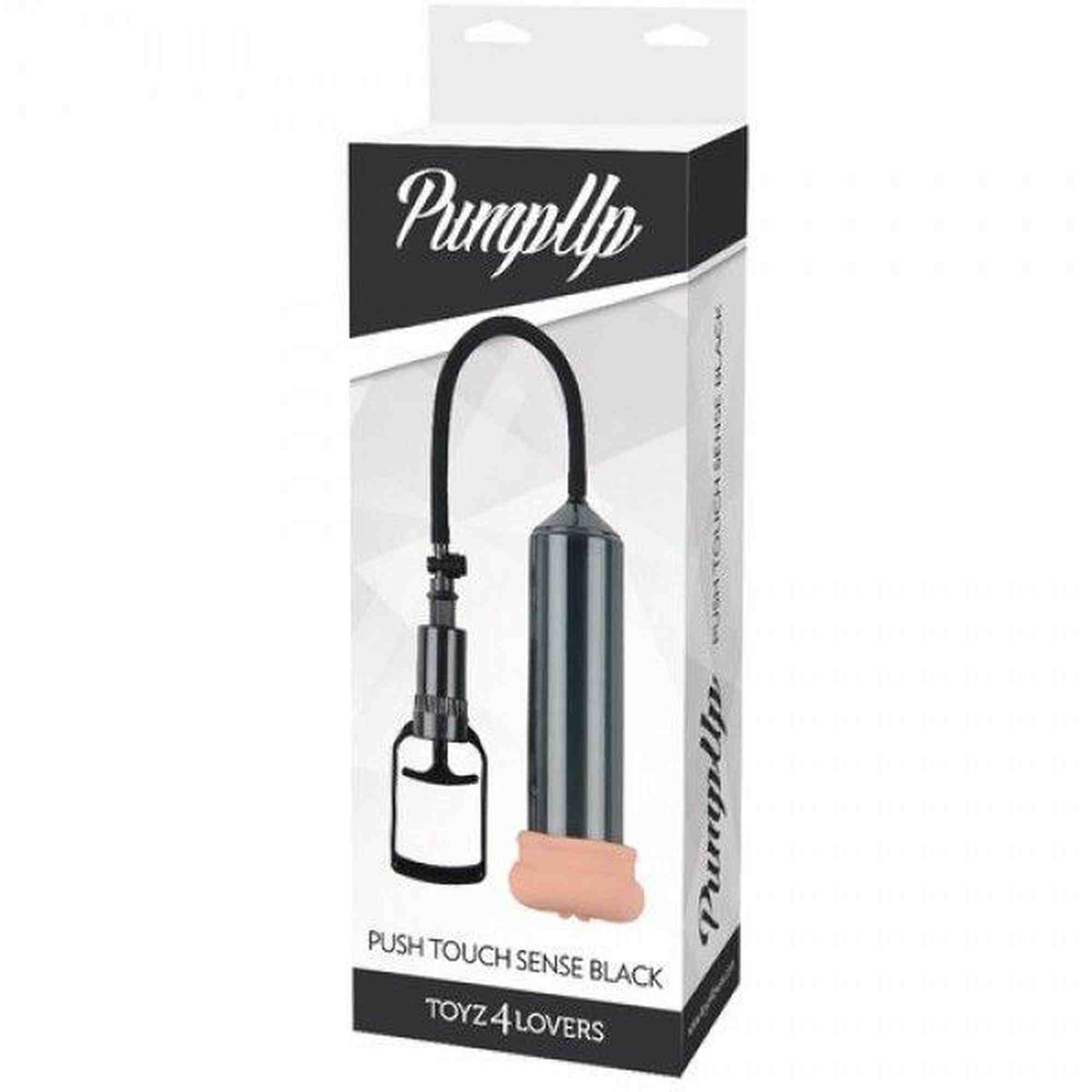 Pompka-DÉVELOPPEUR À POMPE PUMP UP PUSH TOUCH SENSE BLACK