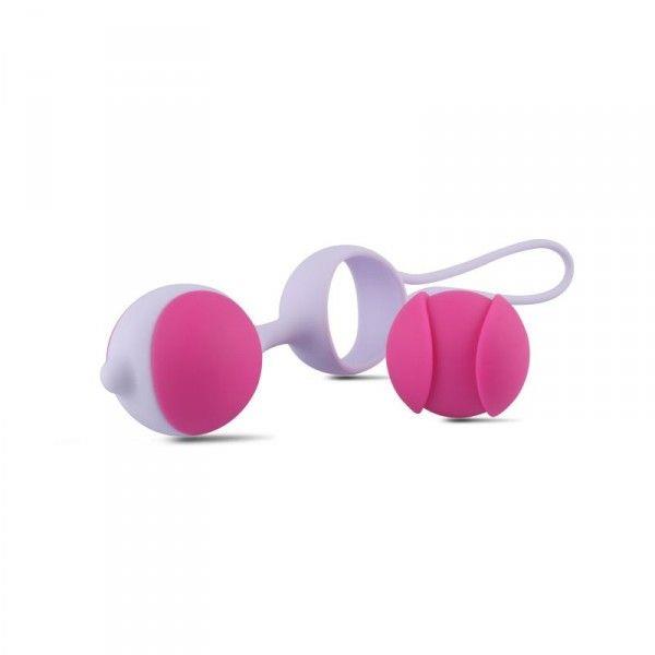 Kulki-Boules Vaginales Bi-Balls Doubles Blanches