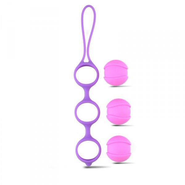 Kulki-Vaginal Bi-Balls Triple Purple