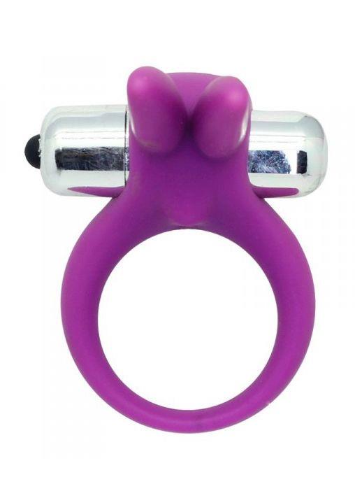 Anello elasticizzato senza tempo viola