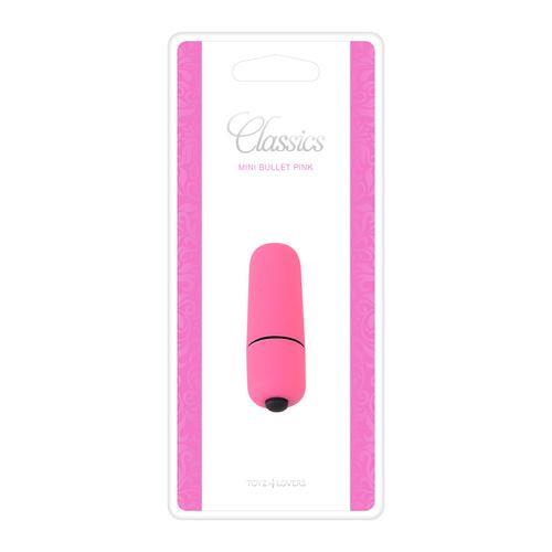 Vibrateur-MINI VIBREUR BULLET CLASSICS PINK