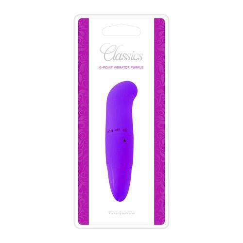 VIBRATEUR POINT G CLASSIQUE VIOLET