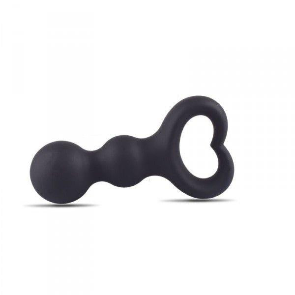 Plug-Plug anal Cœur Clip Balle
