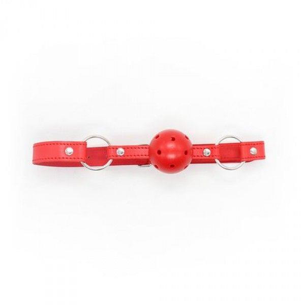 Knebel-Breathable Ball Gag (Red)