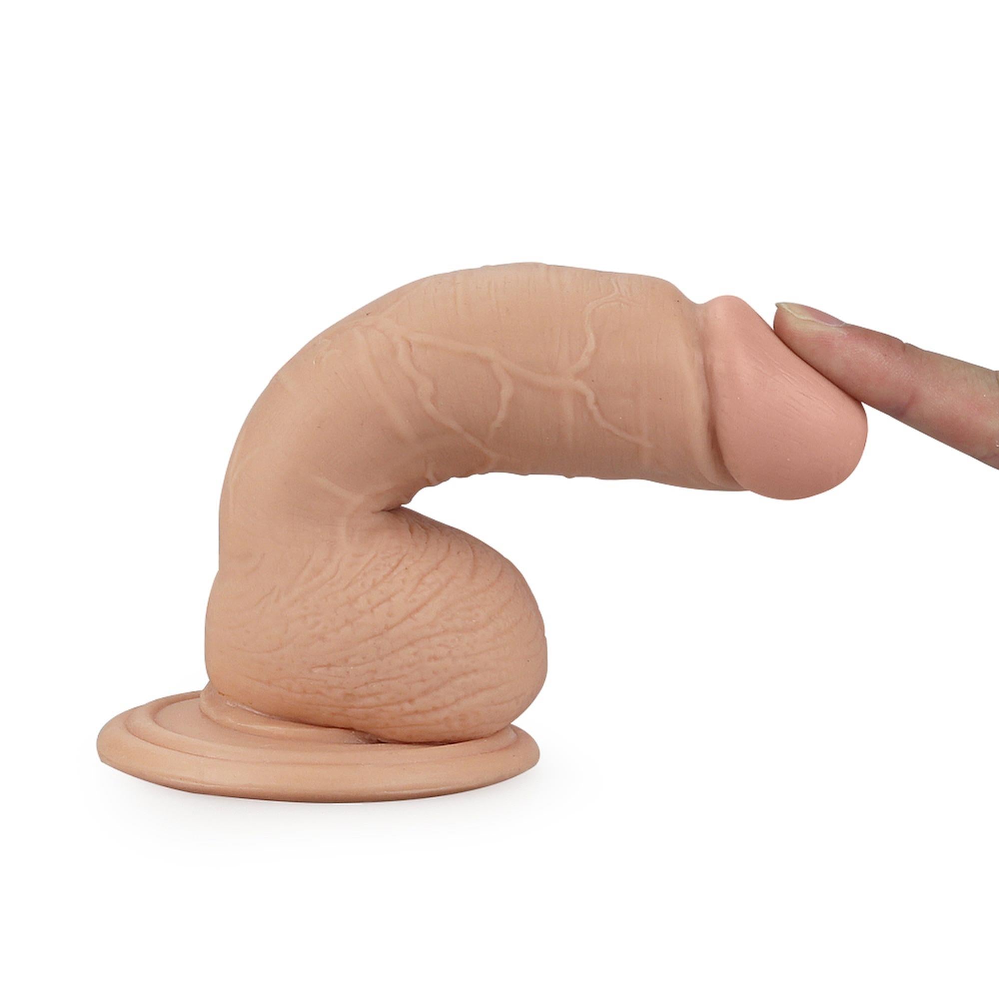 7″ Real Extreme Dildo Flesh
