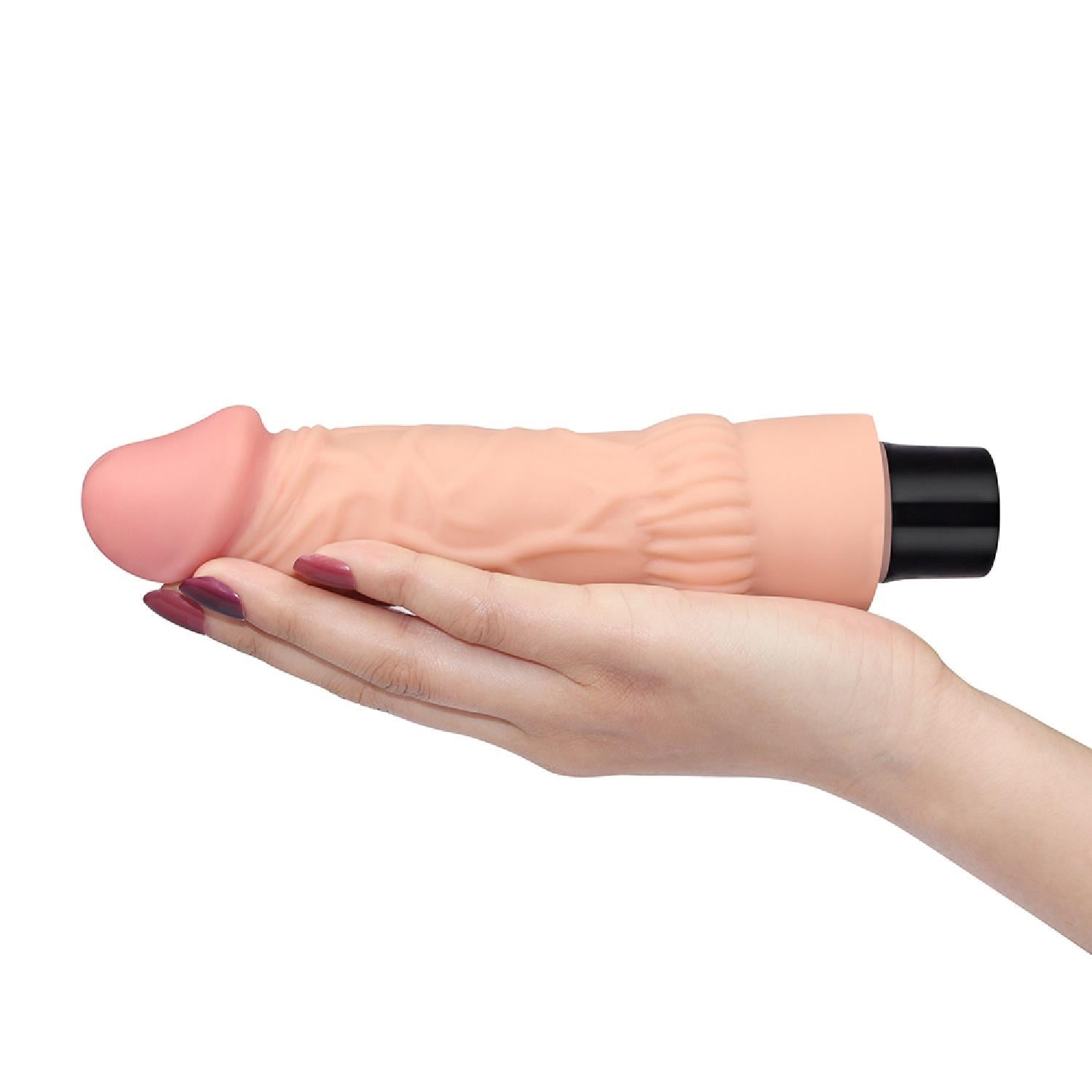 7.8″ REAL SOFTEE Vibrating Dildo
