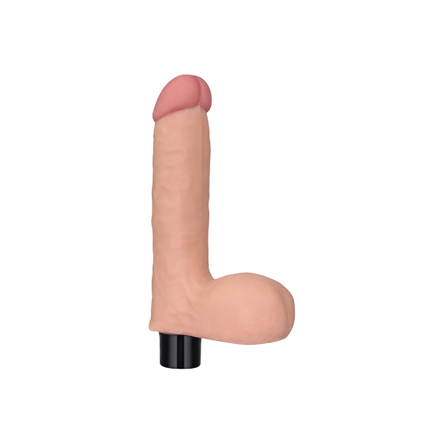 8″ REAL SOFTEE Vibrating Dildo