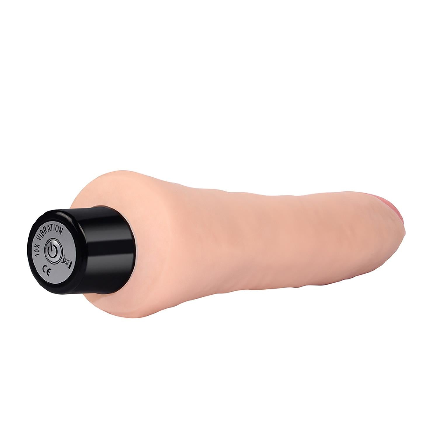 9″ REAL SOFTEE Vibrating Dildo