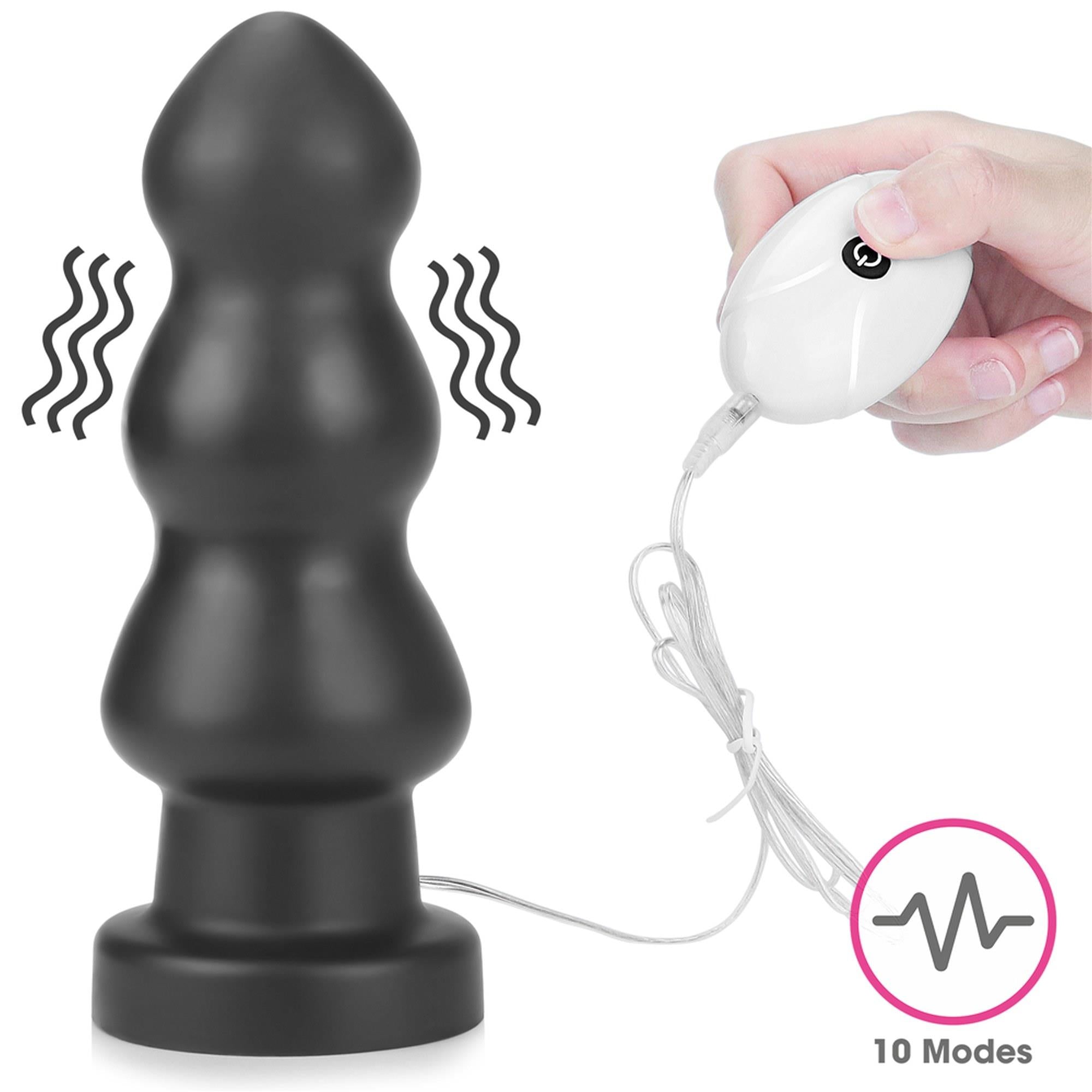 7.8″ King Sized Vibrating Anal Rigger