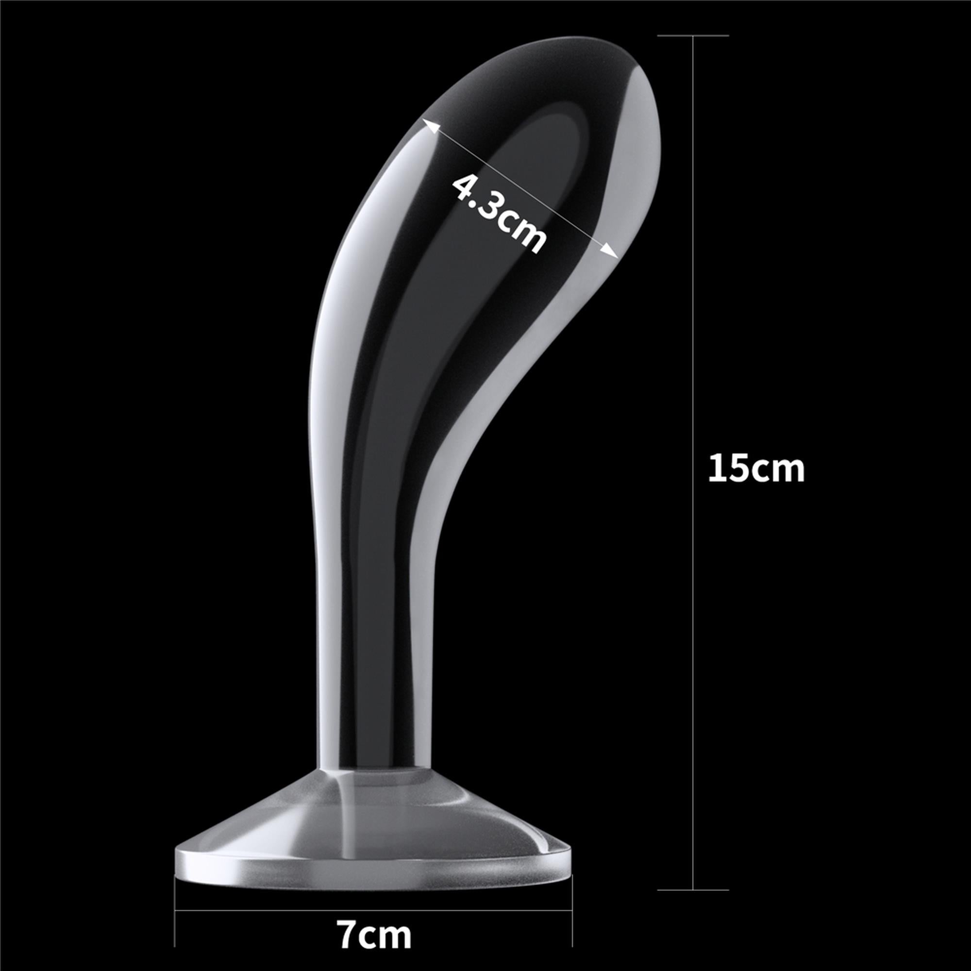 Flawless Clear Prostate Plug 6.0''