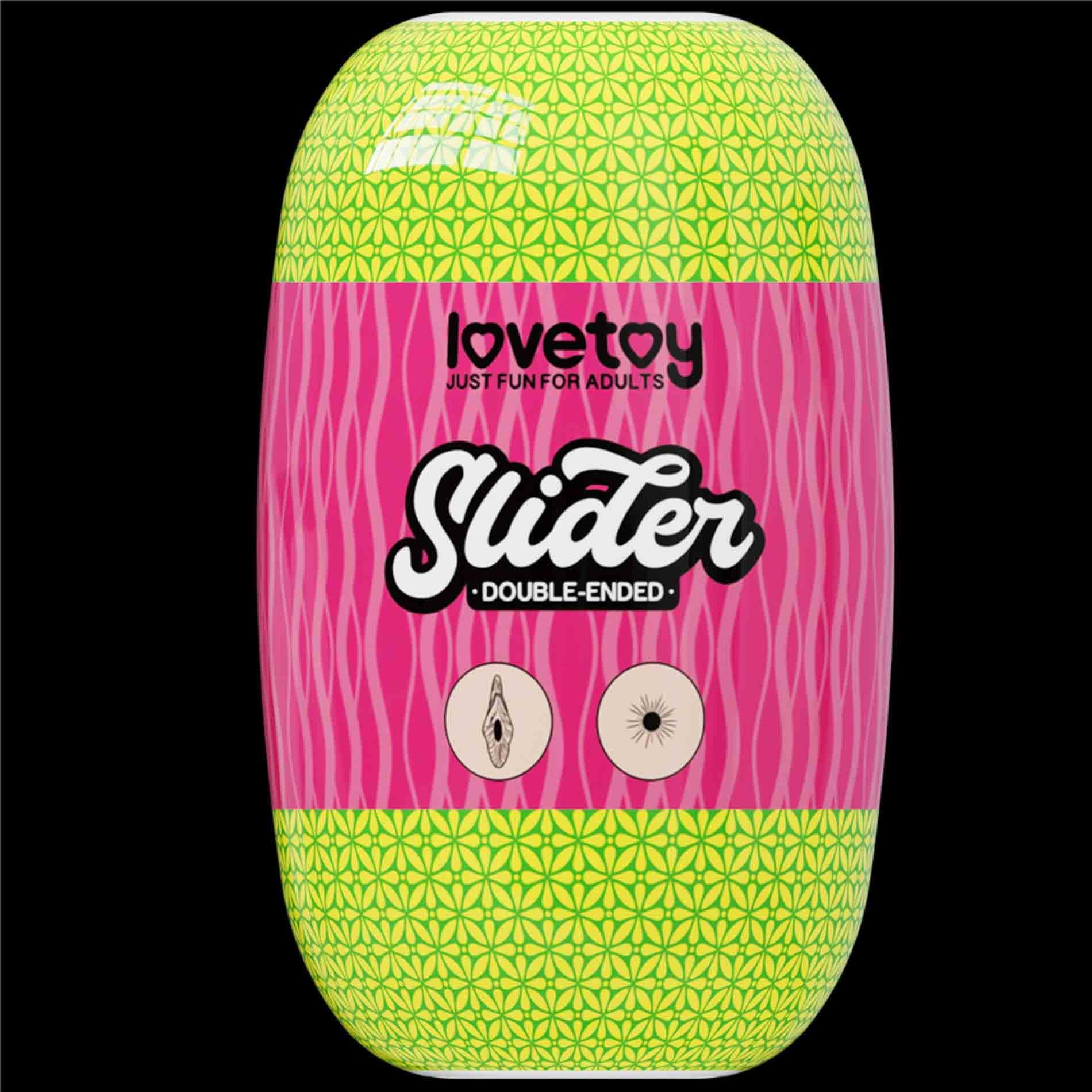 Slider Double-Ended Masturbator Vagina and Anus