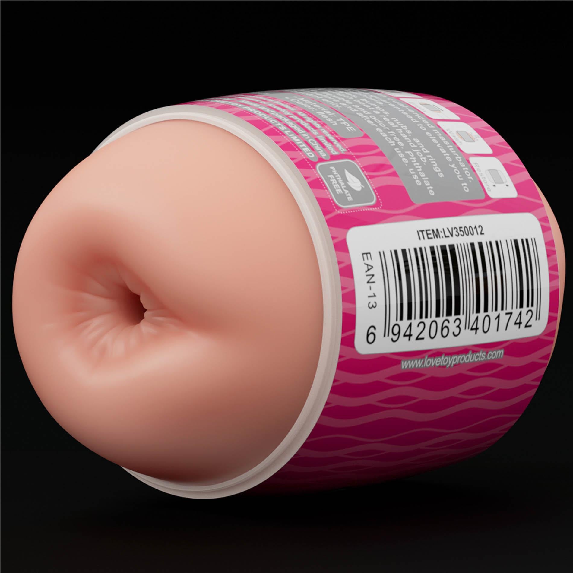 Slider Double-Ended Masturbator Vagina and Anus