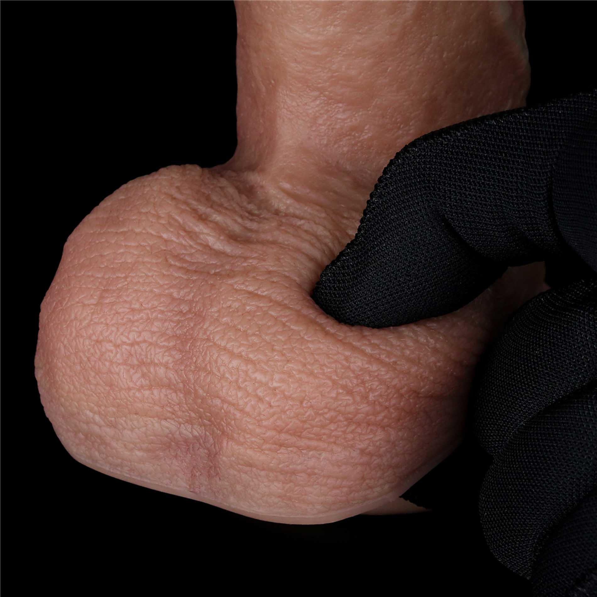 Cock en silicone double couche de 7,5''
