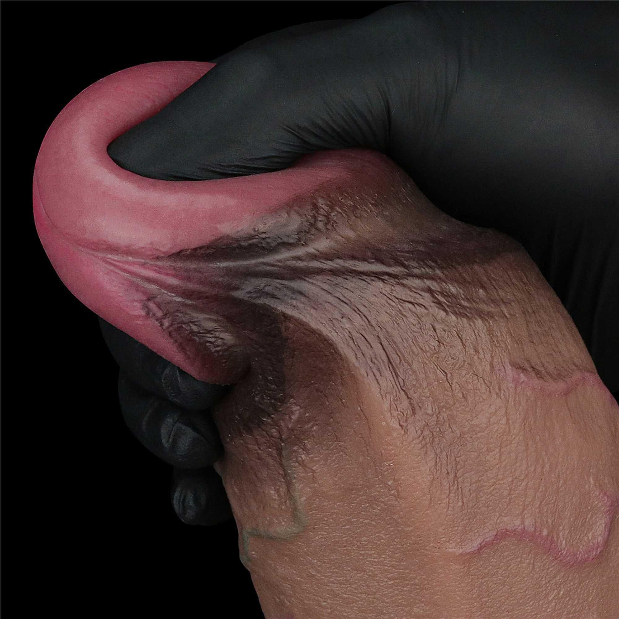 9.5″″ Dual Layered Silicone Cock XXL