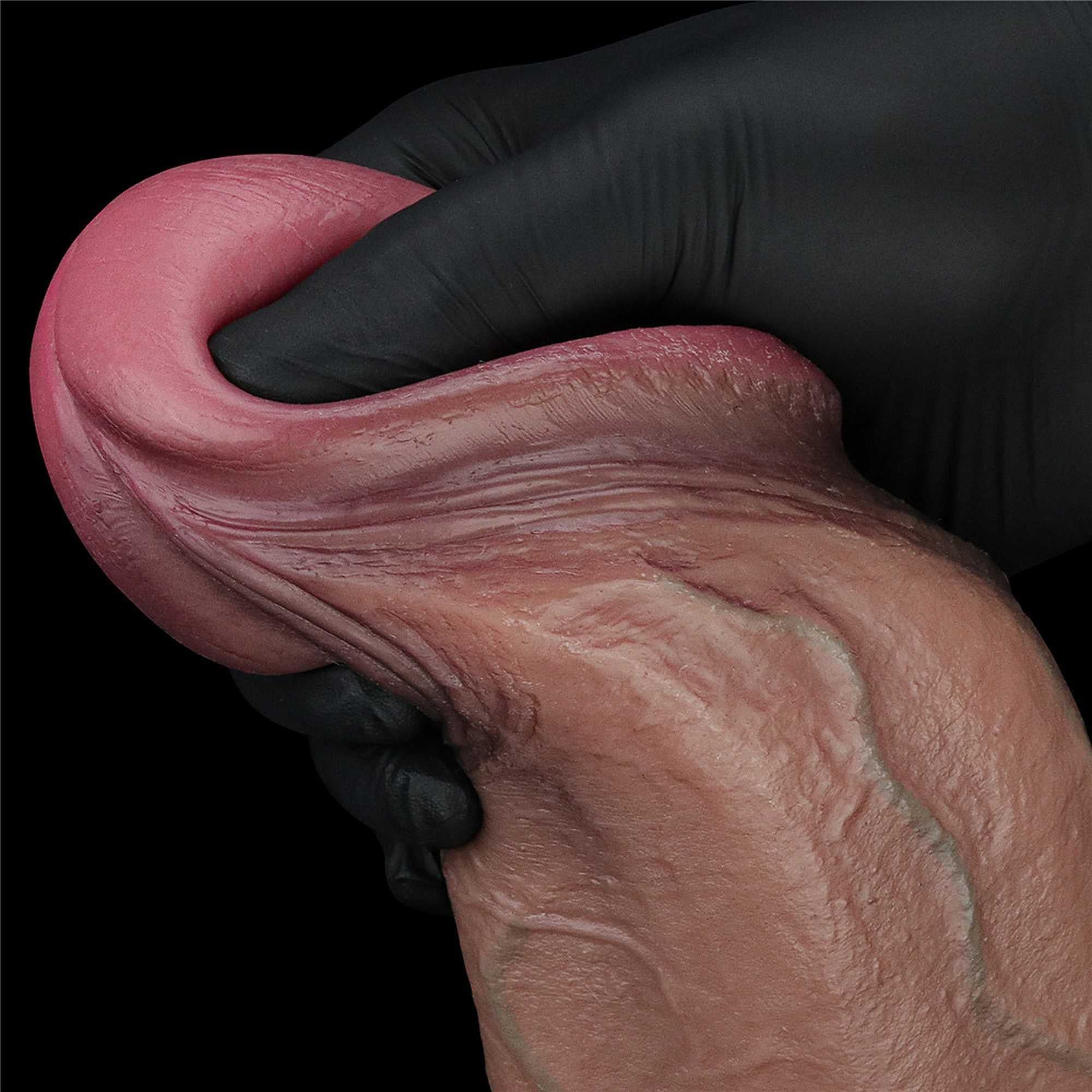 13″″ Dual Layered Silicone Cock XXL
