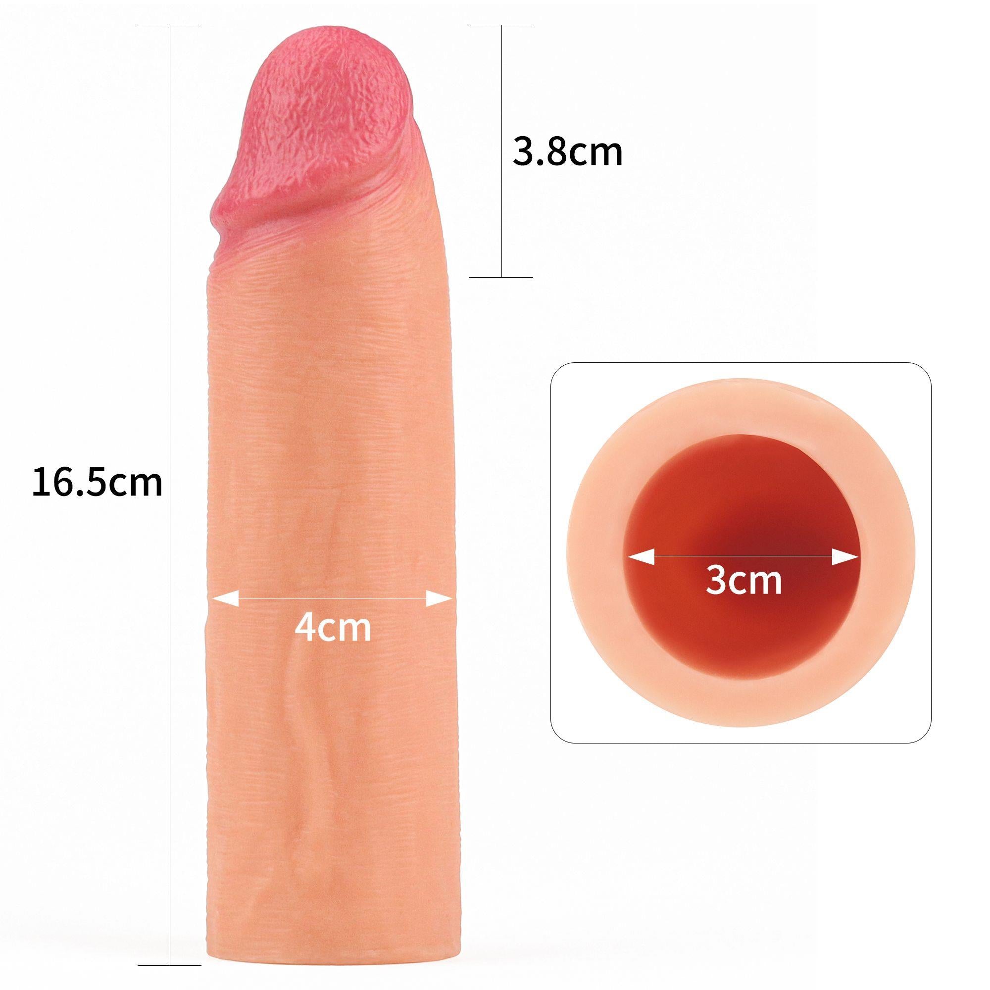 Add 1″ Revolutionary Silicone Nature Extender