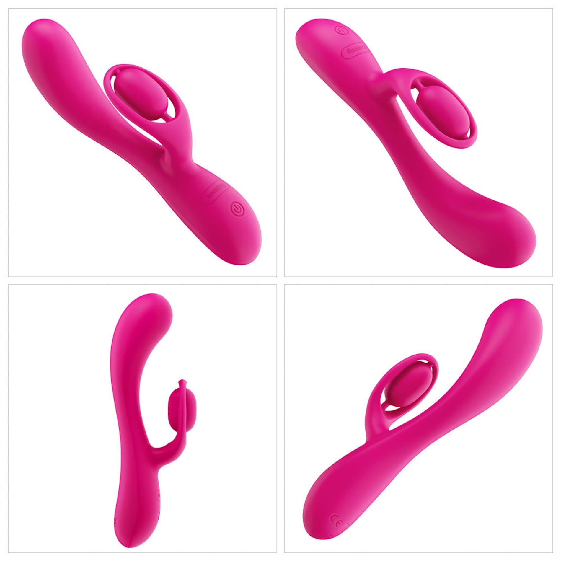 Le vibromasseur rechargeable Allure Swirl