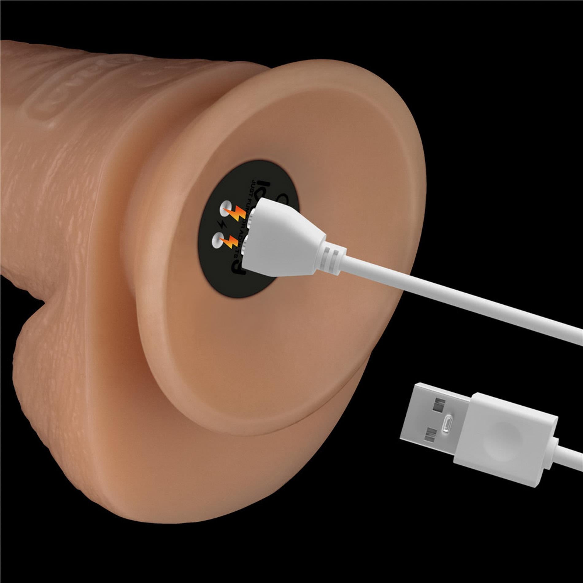 Vibrating Enhanced Strap on Set 8'' L/XL/2XL