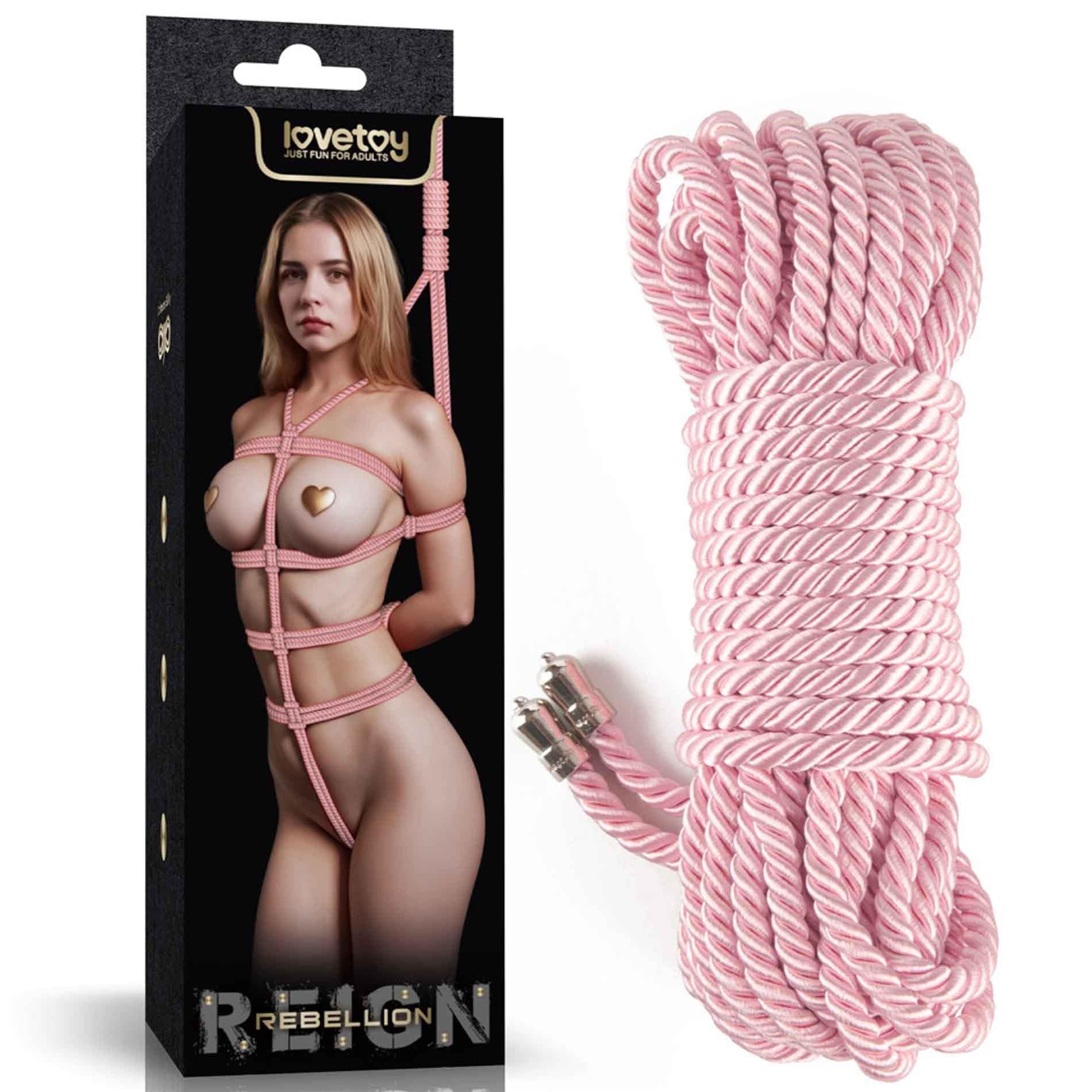 Corde de ligotage soyeuse Rebellion Reign Rose