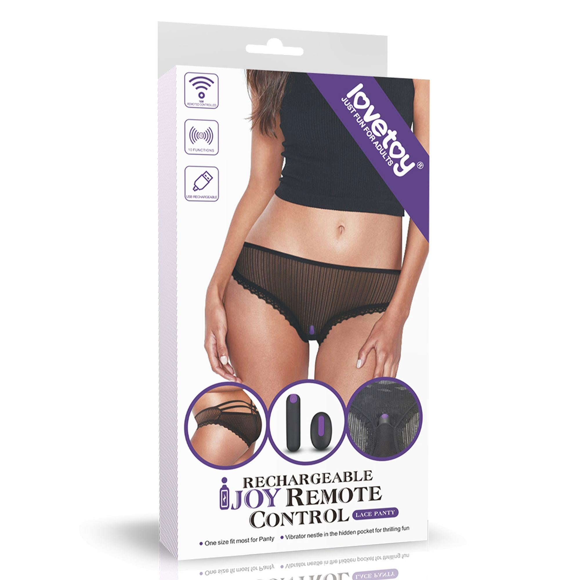 IJOY Culotte vibrante rechargeable avec télécommande
