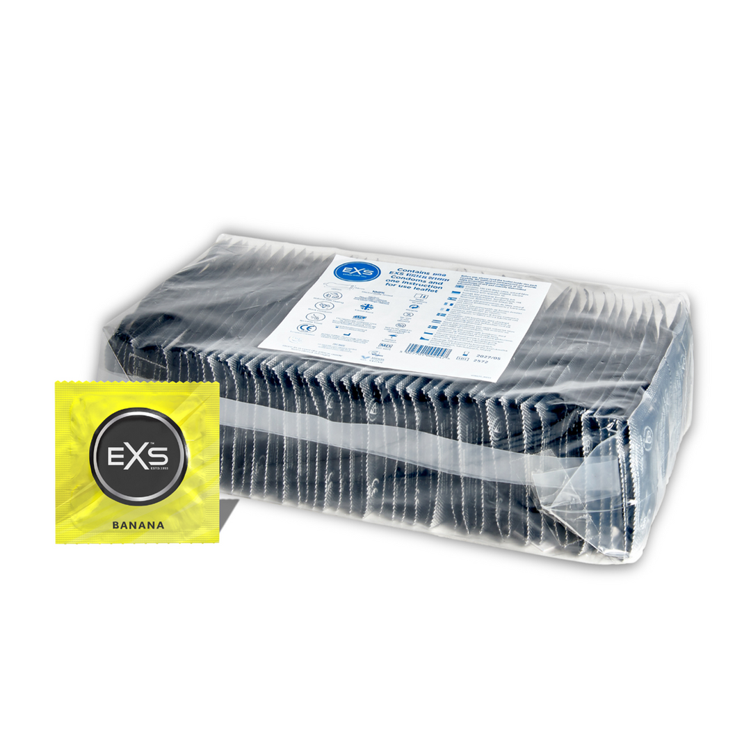EXS Banane - Préservatifs - 100 Pièces