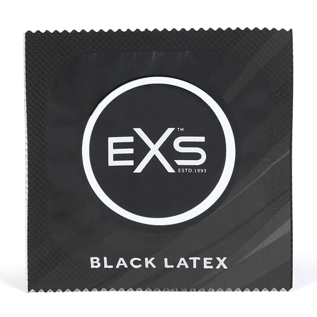 EXS Black Latex - Préservatifs - 100 Pièces