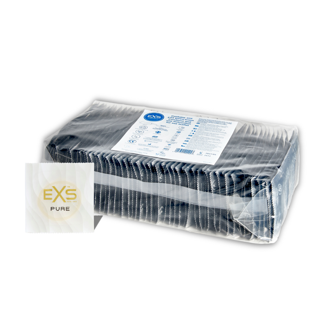 EXS Pure - Préservatifs - 100 Pièces