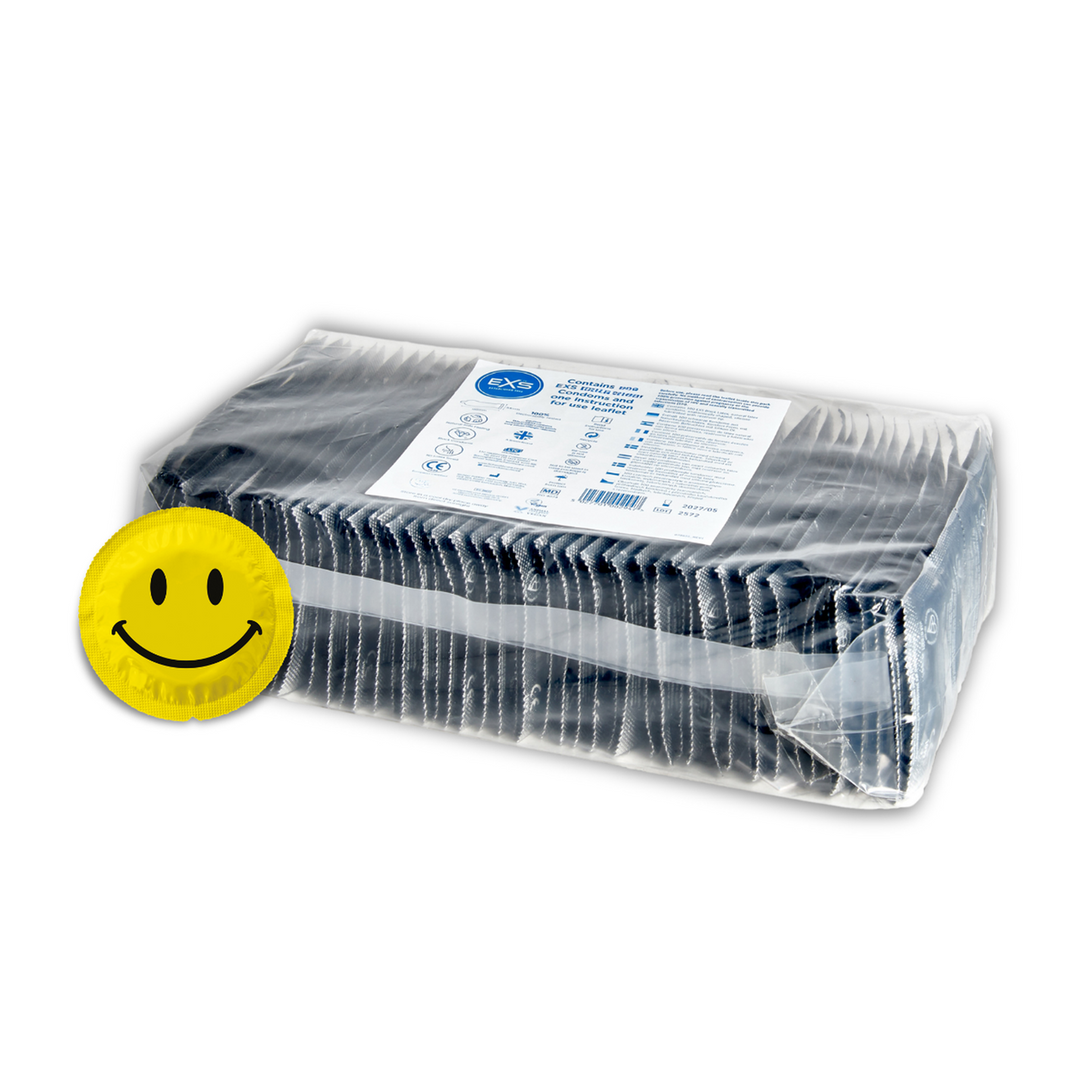 EXS Smiley Face Regular - Préservatifs - 100 Pièces