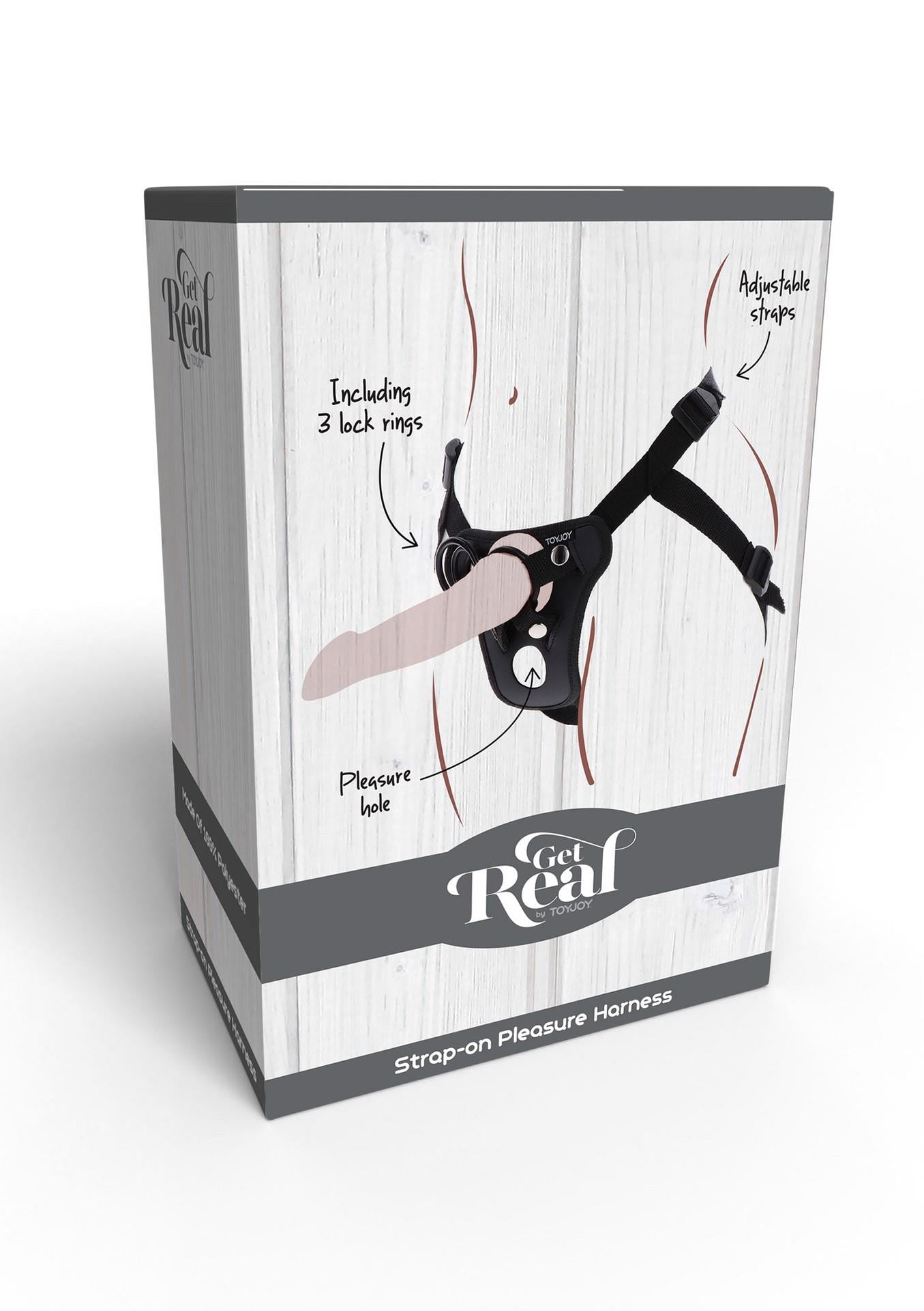 Strap-On Pleasure Harness Black