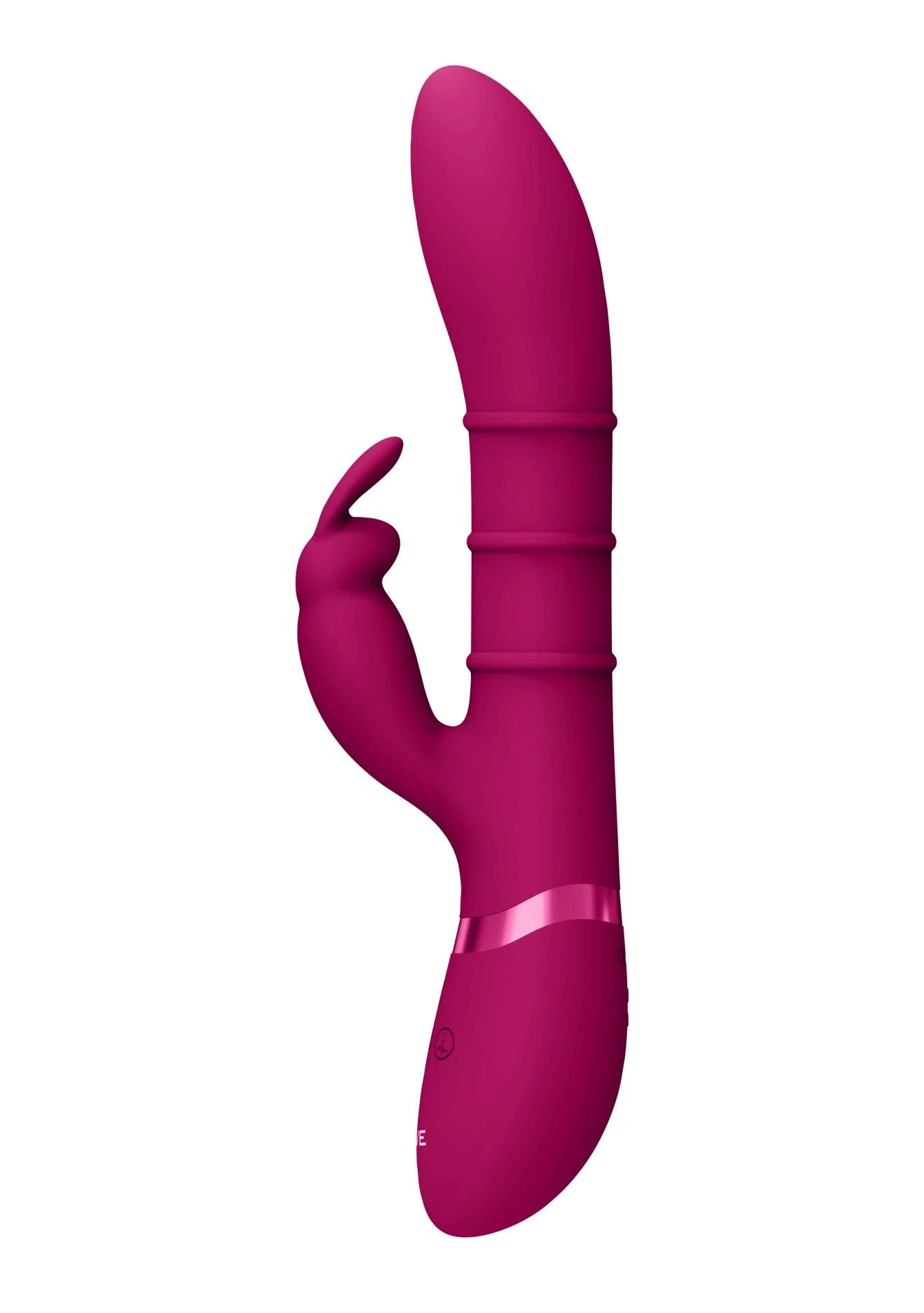 Sora - Up  Down Stimulating Rings, Vibrating G-Spot Rabbit - Pink